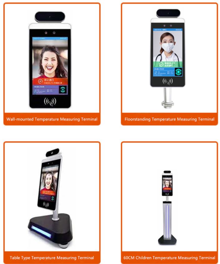 Face Recognition Temperature Measuring Terminal_