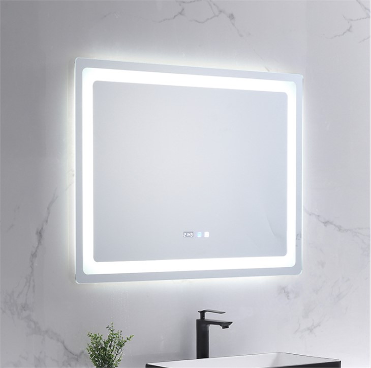 New High Quality Protection Bathroom Wall Mounted Makeup Waterproof Antifog Mirror