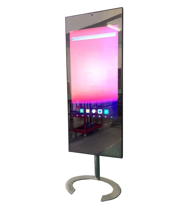 Indoor Smart Mirror Lcd Display Digital Signage Mirror TouchScreens