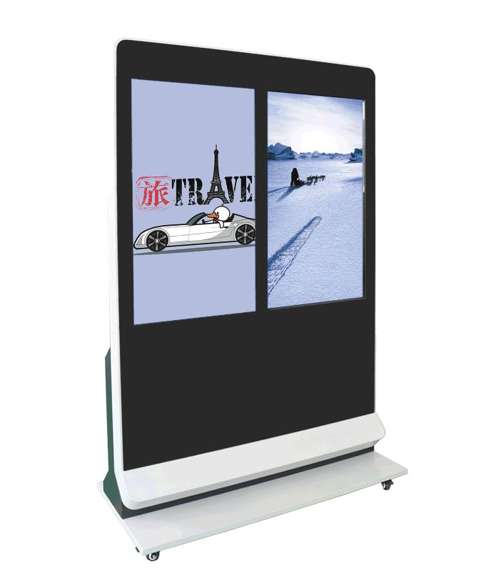 Market Mall Dual Sided Screens Digital Panel Monitor LCD MFG
