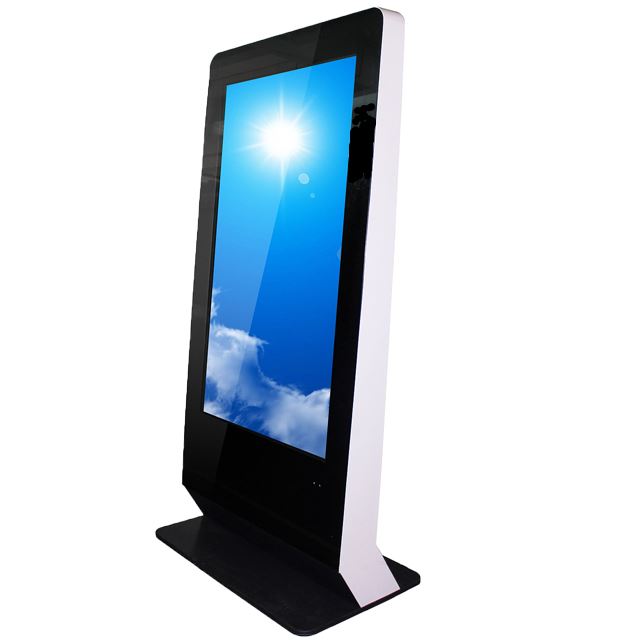 HD Touchscreen OEM ODM Monitors Advertising Media Player Floorstanding Kiosks