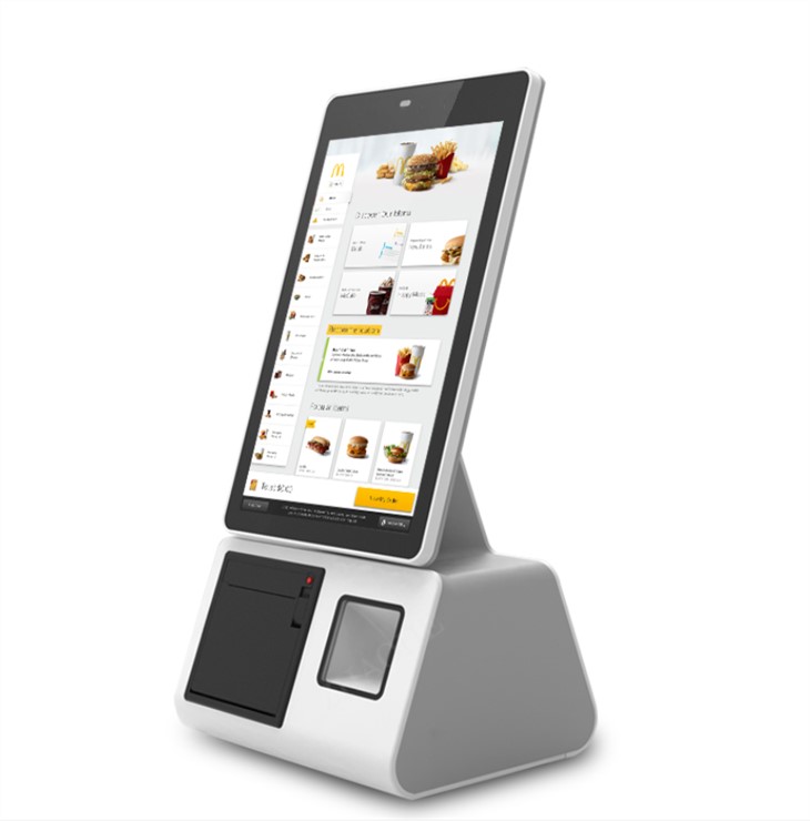 Hot Selling 520GB 5G Win10 Tablet Pc Receipt Printer For Restaurant Food Ordering