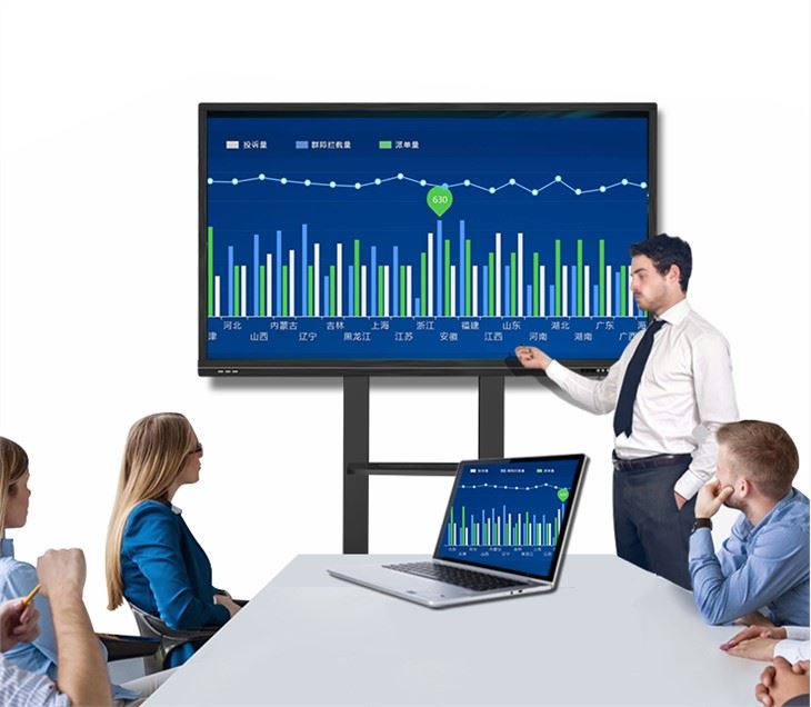 Digital Education Interactive LCD Meeting Whiteboard Display Solutions
