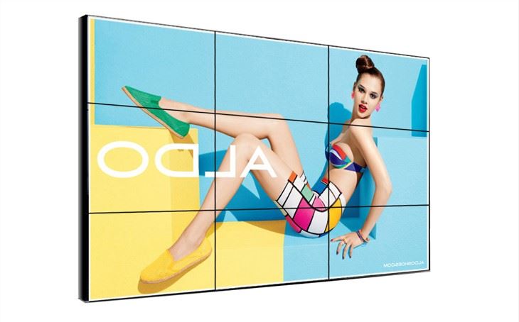 Fully Color Videowall TV With Processor 2x2 3x3 4x4 Video Wall System