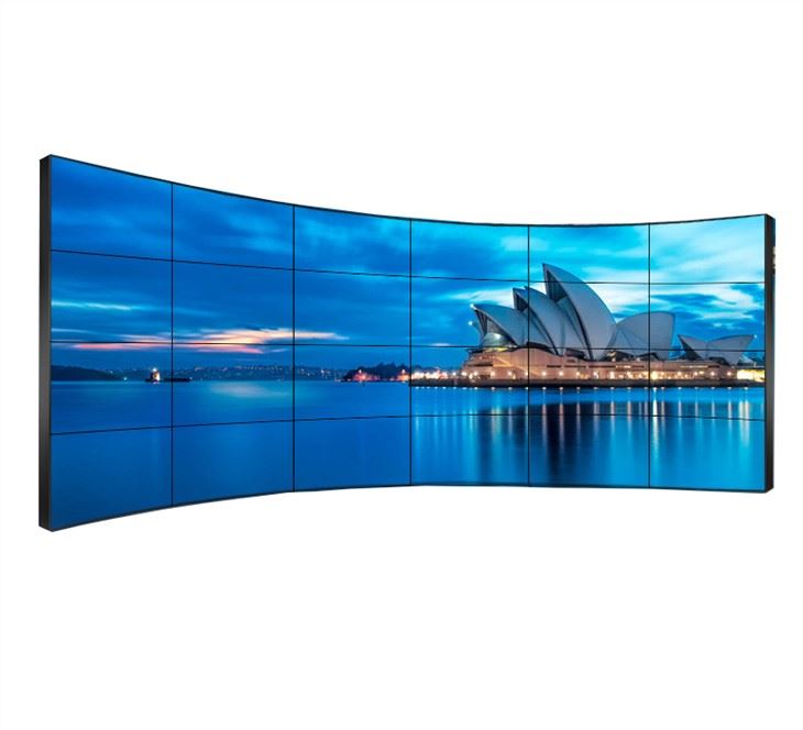 HDMI VGA DVI Shopping Mall LED Video Wall Mount 2x2 Controller