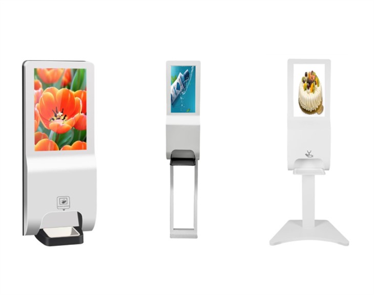 COVID-19 Cleaning Hands Safety Waterless Disposable Hand Sanitizers Kiosks