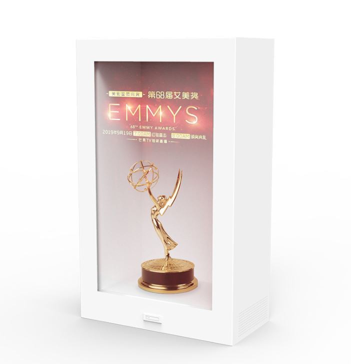 Transparent LCD Screen Display Showcase Box Factory